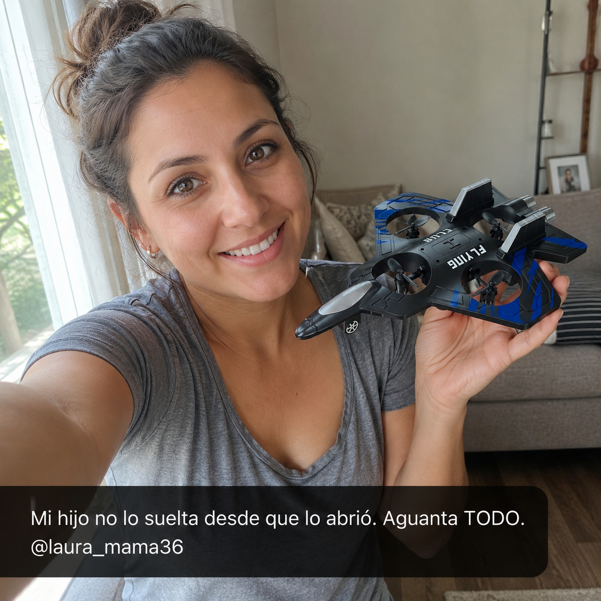 Avion Tipo Dron 360 A Control Remoto — vista 6