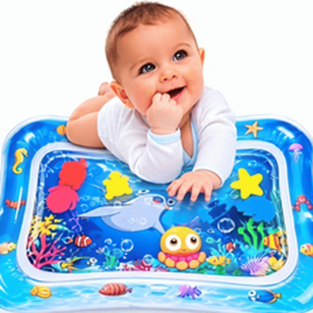 Tapete Sensorial de Agua para Bebé 💦🐠